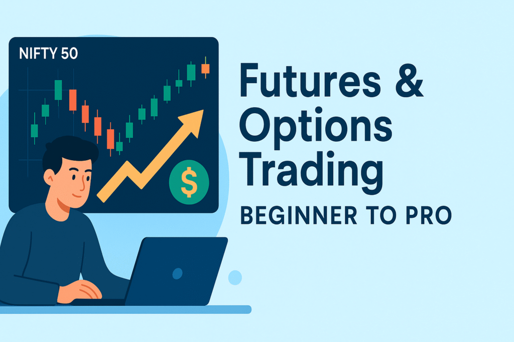 Beginner F&O trading steps flowchart with simple process for Indian stock market